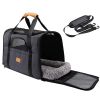 Portable Dog Carrier, Soft Sided Dog Carrier for Medium Pet Airline Approved