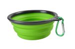 350ml/1000ml Large Collapsible Dog Pet Folding Silicone Bowl Outdoor Travel Portable Puppy Food Container Feeder Dish Bowl